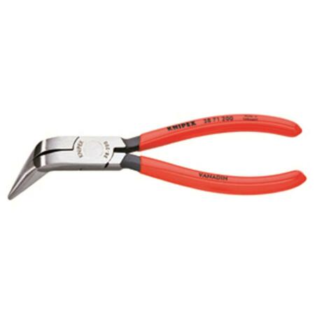 KNIPEX 3871200 8 Inch 70 Degrees Needle Nose Plier KX3871200